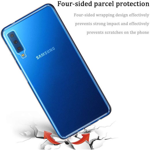Samsung Galaxy A7 2018 Transparant Hoesje afbeelding 7