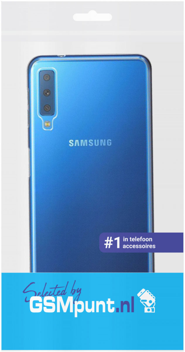 Samsung Galaxy A7 2018 Transparant Hoesje afbeelding 3