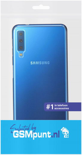 Samsung Galaxy A7 2018 Transparant Hoesje afbeelding 3