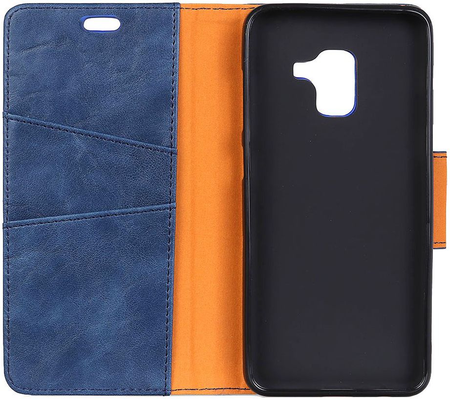 Samsung Galaxy J6 Plus Wallet Case Blauw afbeelding 1