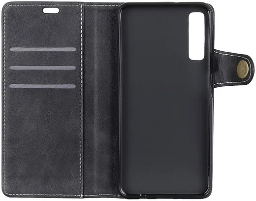 Samsung Galaxy A7 (2018) Wallet Case Zwart afbeelding 7