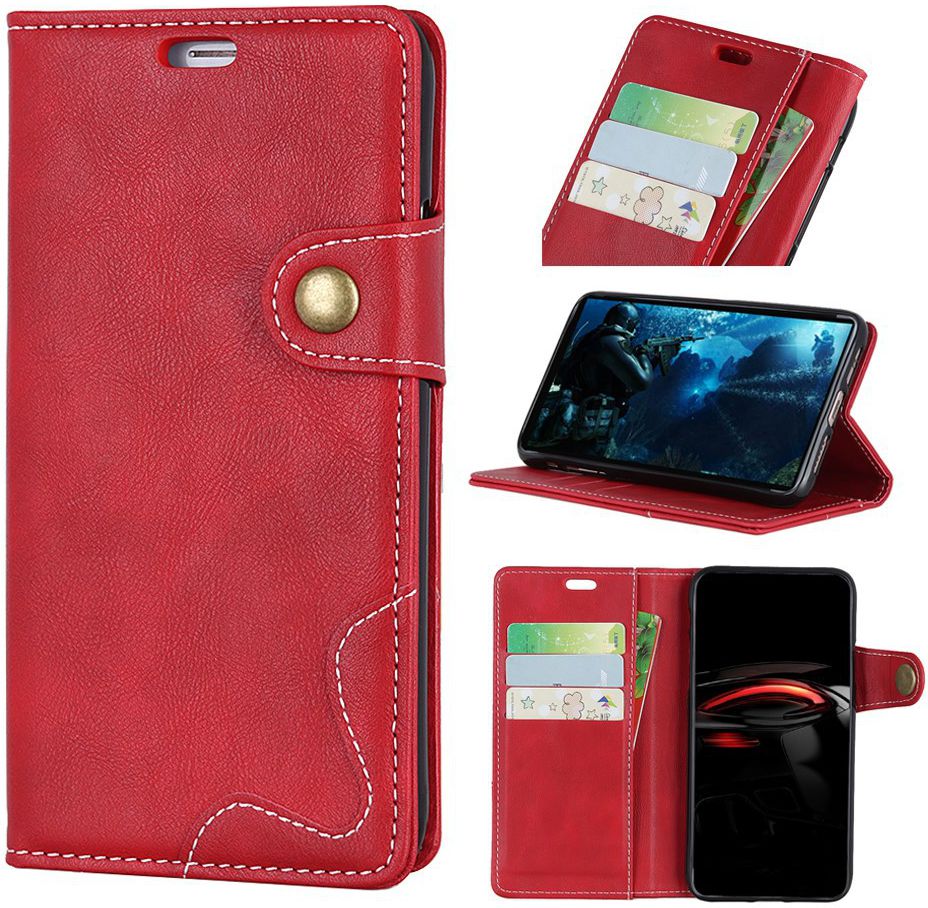 Samsung Galaxy A7 (2018) Wallet Case Rood afbeelding 2
