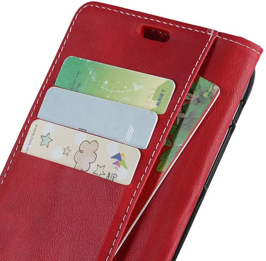 Samsung Galaxy A7 (2018) Wallet Case Rood afbeelding 3