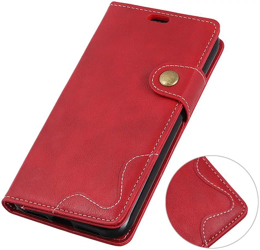 Samsung Galaxy A7 (2018) Wallet Case Rood afbeelding 5