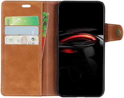 Samsung Galaxy A7 (2018) Wallet Case Bruin afbeelding 1