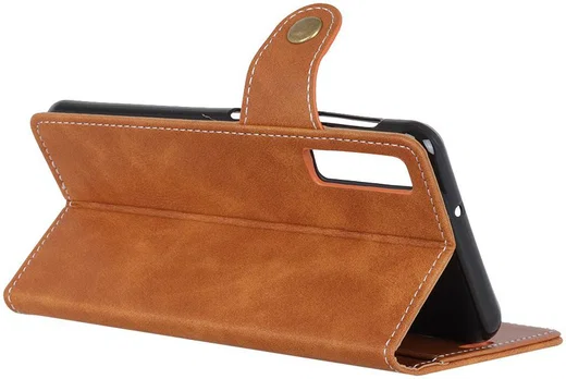 Samsung Galaxy A7 (2018) Wallet Case Bruin afbeelding 9