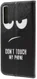 Samsung Galaxy A7 (2018) Portemonnee hoesje Dont touch my phone afbeelding 7