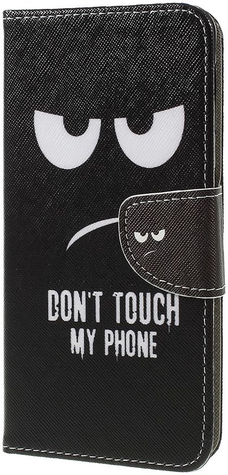 Samsung Galaxy A7 (2018) Portemonnee hoesje Dont touch my phone afbeelding 8