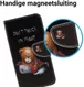 Samsung Galaxy A7 (2018) Portemonnee hoesje Angry Bear afbeelding 3