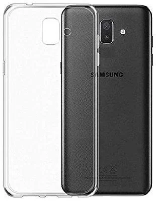Samsung Galaxy J6 Plus Hoesje Dun TPU Transparant afbeelding 2