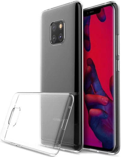 Huawei Mate 20 Pro Hoesje Dun TPU Transparant afbeelding 2