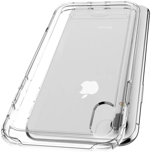 Spigen Crystal Hybrid Case Apple iPhone XR Crystal Clear afbeelding 5