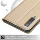 Samsung Galaxy A7 (2018) Card Holder Case Goud afbeelding 6