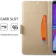 Samsung Galaxy A7 (2018) Card Holder Case Goud afbeelding 4