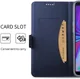 Samsung Galaxy A7 (2018) Card Holder Case Blauw afbeelding 3