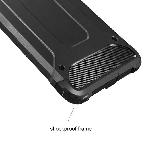 Huawei Mate 20 Pro Hybride Hoesje Zwart afbeelding 6