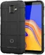 Samsung Galaxy J6 Plus TPU Hyrbide Hoesje Zwart afbeelding 1