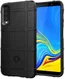 Samsung Galaxy A7 (2018) TPU Hyrbide Hoesje Zwart afbeelding 1