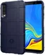 Samsung Galaxy A7 (2018) TPU Hybride Hoesje Blauw afbeelding 1