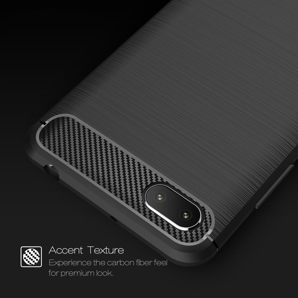 Xiaomi Redmi 6A Geborsteld TPU Hoesje Zwart afbeelding 9