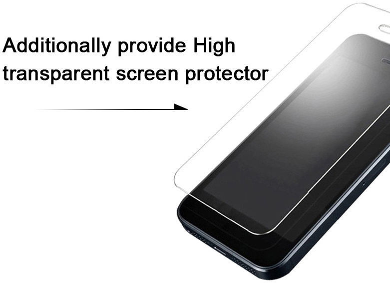 IMAK Xiaomi Redmi 6A Hoesje TPU met Screenprotector Transparant afbeelding 6