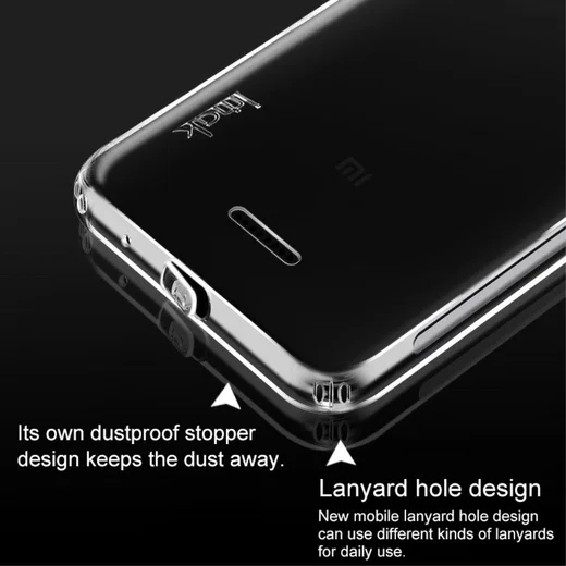 IMAK Xiaomi Redmi 6A Hoesje TPU met Screenprotector Transparant afbeelding 9