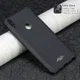 IMAK Asus ZenFone Max Pro M1 Hoesje met Screenprotector Metaal Zwart afbeelding 3