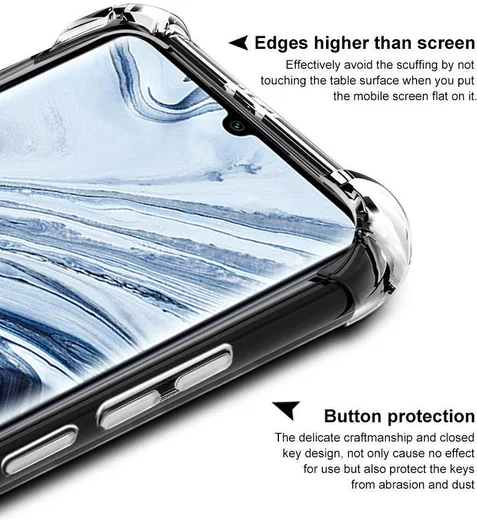 IMAK Asus ZenFone Max Pro M1 Hoesje met Screenprotector Metaal Zwart afbeelding 6