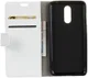 Nokia 7.1 Portemonnee Hoesje met Print Vlinder & Bloem afbeelding 2