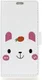Nokia 7.1 Portemonnee Hoesje met Print Cute Bear afbeelding 1
