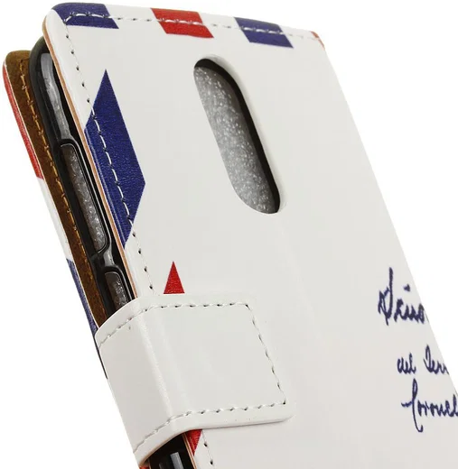 Nokia 7.1 Portemonnee Hoesje met Print Postcard afbeelding 4