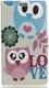 Nokia 7.1 Portemonnee Print Hoesje Love Owls afbeelding 1