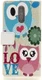 Nokia 7.1 Portemonnee Print Hoesje Love Owls afbeelding 3