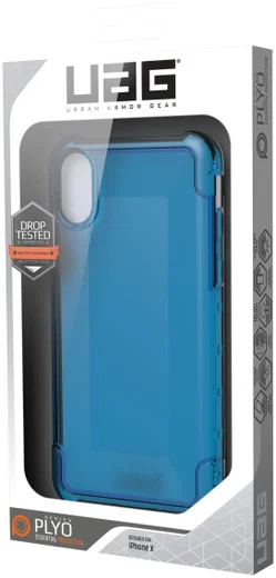 Urban Armor Gear Plyo Hoesje Apple iPhone XS/X Blauw afbeelding 17