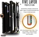 Urban Armor Gear Monarch Hoesje Huawei Mate 20 Pro Midnight afbeelding 5
