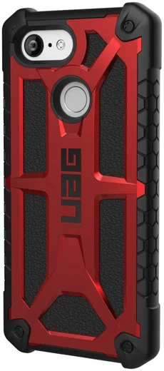Urban Armor Gear Monarch Hoesje Google Pixel 3 Crimson afbeelding 8