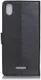 Wiko View 2 Go Kunstlederen Wallet Stand Hoesje Zwart afbeelding 6