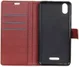 Wiko View 2 Go Kunstlederen Wallet Stand Hoesje Bruin afbeelding 2