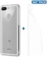 IMAK Xiaomi Redmi 6 Hoesje TPU met Screenprotector Transparant afbeelding 1