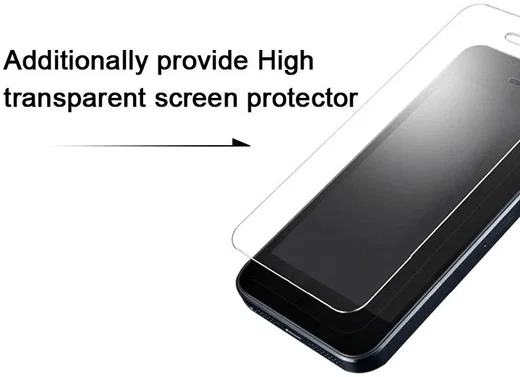 IMAK Xiaomi Redmi 6 Hoesje TPU met Screenprotector Transparant afbeelding 10