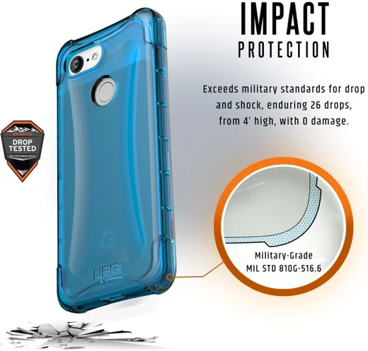 Urban Armor Gear Plyo Hoesje Google Pixel 3 Glacier afbeelding 4