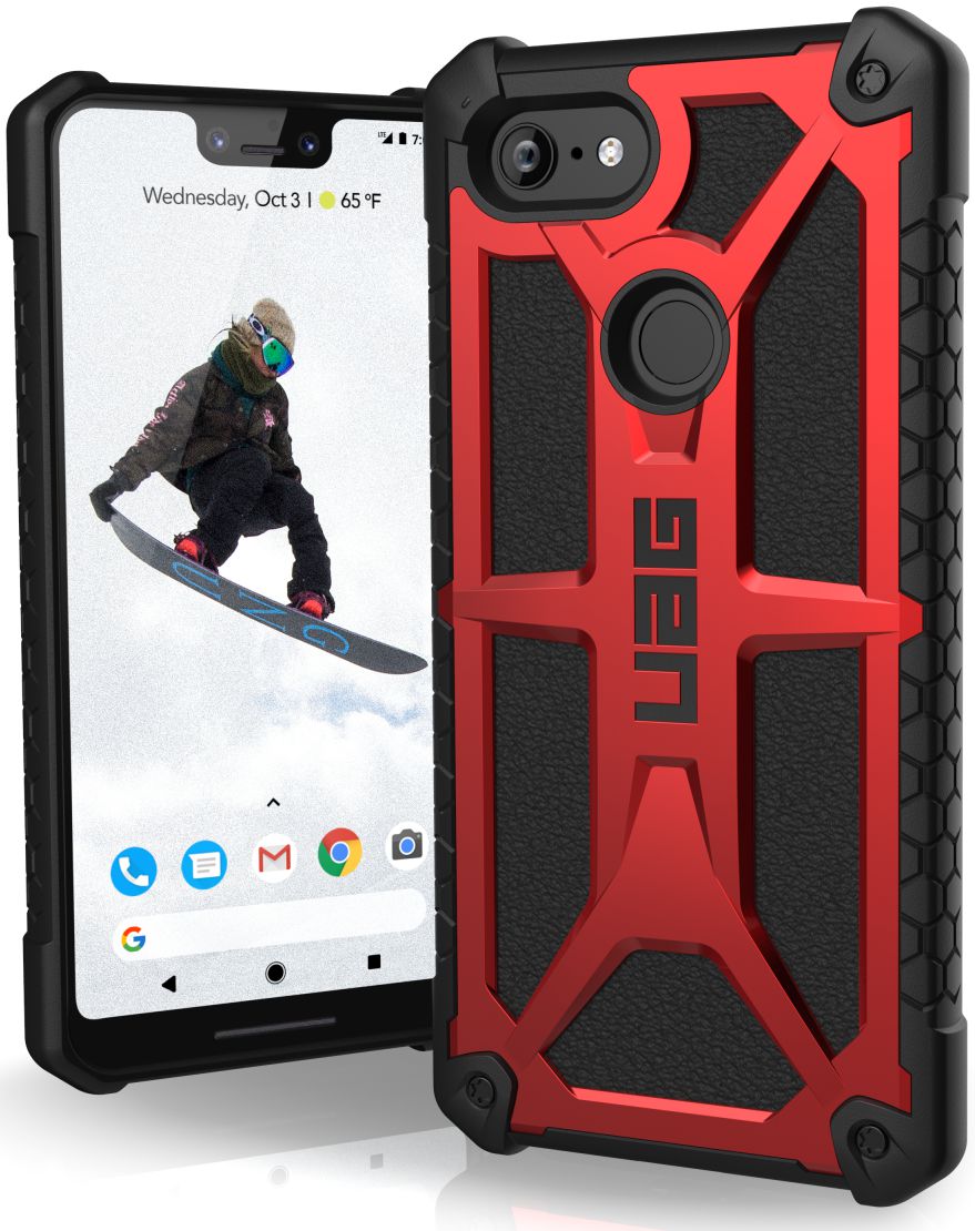 Urban Armor Gear Monarch Hoesje Apple Google Pixel 3 XL Crimson afbeelding 1
