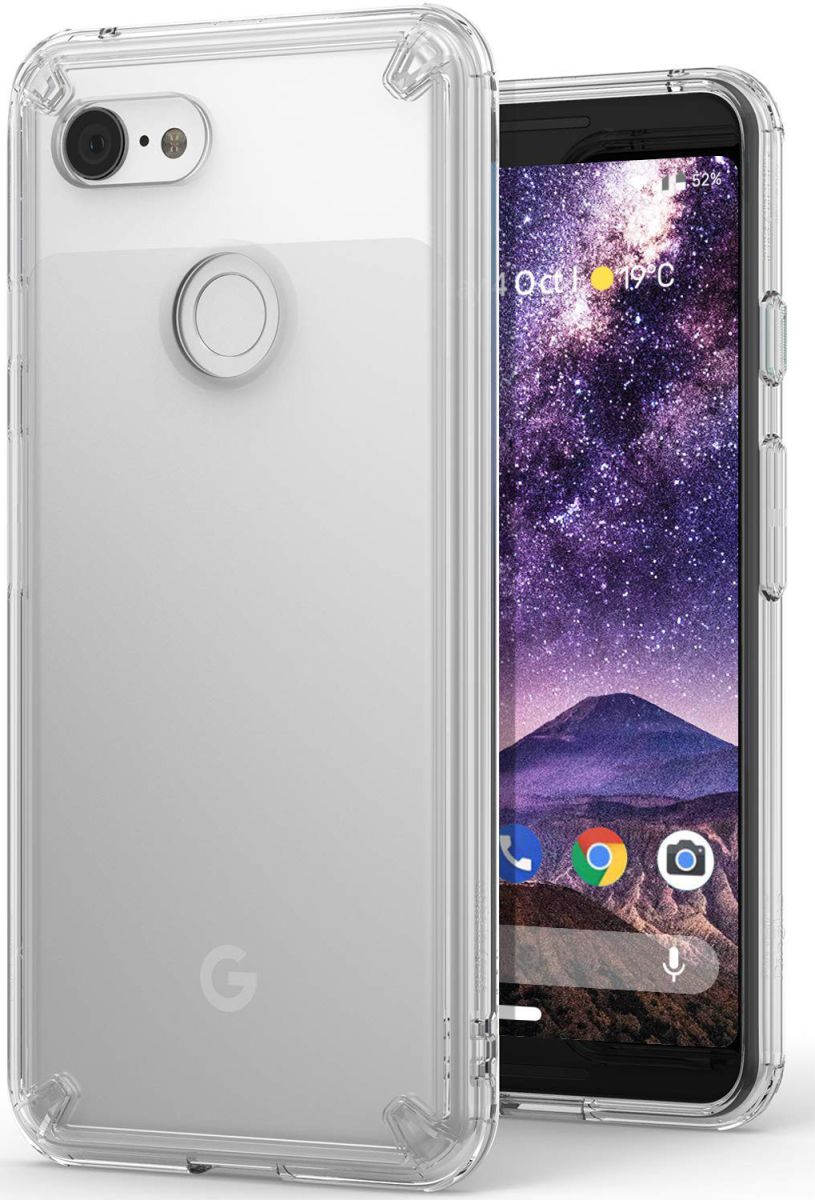 Ringke Fusion Google Pixel 3 Hoesje Doorzichtig Crystal View afbeelding 1