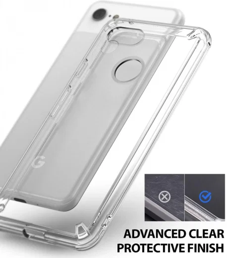 Ringke Fusion Google Pixel 3 Hoesje Doorzichtig Crystal View afbeelding 4