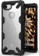 Ringke Fusion X Google Pixel 3 Hoesje Doorzichtig Zwart afbeelding 1