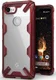 Ringke Fusion X Google Pixel 3 Hoesje Doorzichtig Rood afbeelding 1
