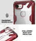 Ringke Fusion X Google Pixel 3 Hoesje Doorzichtig Rood afbeelding 8