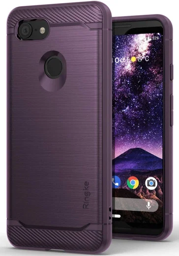 Ringke Onyx Google Pixel 3 Hoesje Paars afbeelding 1