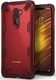 Ringke Fusion X Xiaomi PocoPhone F1 Hoesje Doorzichtig Rood afbeelding 1