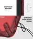 Ringke Fusion X Xiaomi PocoPhone F1 Hoesje Doorzichtig Rood afbeelding 7